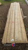 26 x 3.6m anti slip decking boards