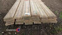 26 x 3.6m anti slip decking boards - 3