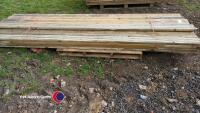 26 x 3m reclaimed anti slip decking boards - 2
