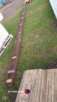 I beam 16ft6in x 3 1/4in x 6 1/2in - 2