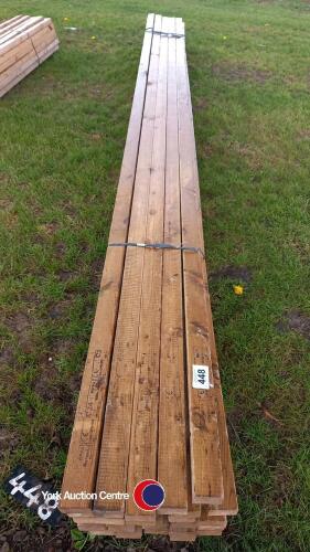 30 x 3 x 2 pressure treated timbers 4.8m