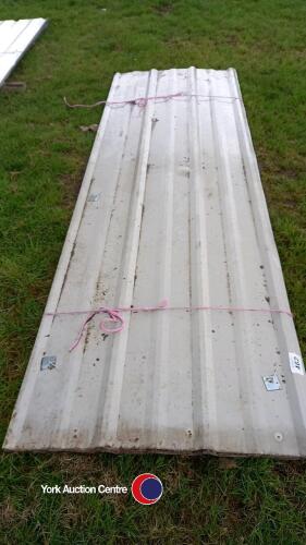 17 x roof sheets 9ft 9in