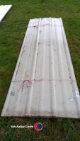 17 x roof sheets 9ft 9in