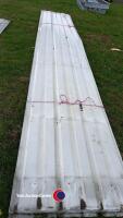 21 x roof sheets 19ft 3 in