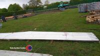21 x roof sheets 19ft 3 in - 2