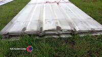 21 x roof sheets 19ft 3 in - 3
