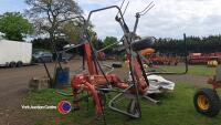 VIcon Fanex 524 4 rota tedder, 2017, pto and manual in office