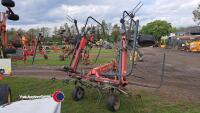 VIcon Fanex 524 4 rota tedder, 2017, pto and manual in office - 3