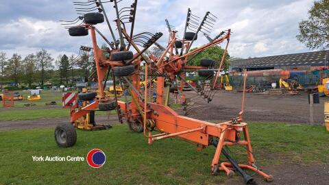 Fella twin rotor rake