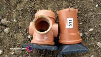 2 x drainage gullys