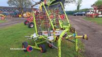 Claas Liner 390s single rota rake - 2