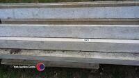 15 x concrete posts - 2