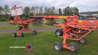 Kuhn GA7932 7.16m grass rake, 2017, control box in office - 2