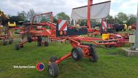 Kuhn GA7932 7.16m grass rake, 2017, control box in office - 3