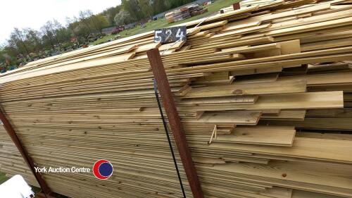 350 x tongue and groove loglap, lengths up to 3.6m