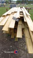 350 x tongue and groove matchins, lengths up to 3m