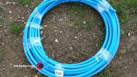 Length of blue water piping - 2