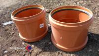 2 x 300mm collars - 2
