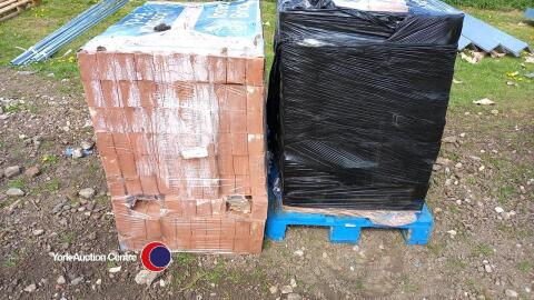 2 x pallets of Ibstock Ivanhoe Old Village bricks, 430 per pallet