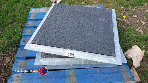 Manhole cover, 600mm x 460mm