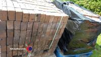 2 x pallets of Ash Antique Red bricks, 500 per pack, 1000 in total - 2