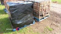 2 x pallets of Ash Antique Red bricks, 500 per pack, 1000 in total - 3