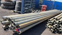 30 x 5in x 9m alloy irrigation pipes - 2