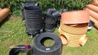 Quantity of miscellaneous of drainage fittings
