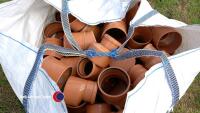 Quantity of 100mm x 150mm drainage fittings - 2