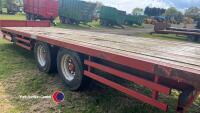 27ft Metcalf bale trailer, hydraulic brakes, 2016 - 4