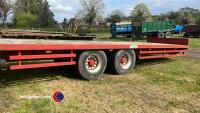 27ft Metcalf bale trailer, hydraulic brakes, 2016 - 6
