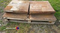 21 x 2ft x 2ft steel plates - 3