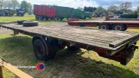 20ft bale trailer with spare wheel - 3