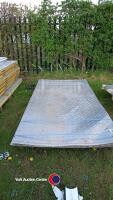 6 x 8ft x 4ft aluminium chequer plate - 2
