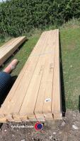 24 x 4.8m 4in x 2in timbers - 2