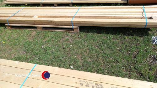 20 x 4.8m 4in x 2in timbers
