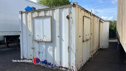 Steel cabin office 32ft long