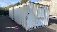 Steel cabin office 32ft long - 2