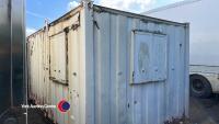 Steel cabin office 32ft long - 5