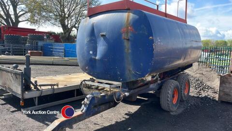 Ken Wootton trailer bowser for spraying, 12,000lt