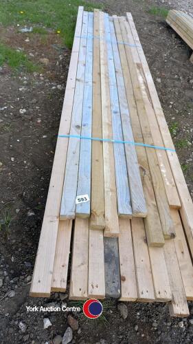 22 x 4.2m 3in x 2in timbers