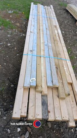 22 x 4.2m 3in x 2in timbers