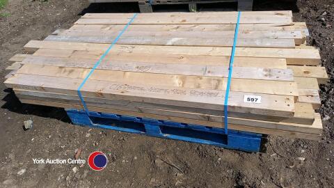 40 x 1.8m 4in x 2in timbers