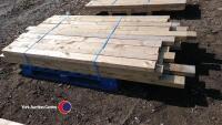 40 x 1.8m 4in x 2in timbers - 2