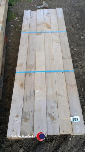 12 x 1.8m 4in x 2in timbers
