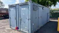 20ft container, inc office, toilet, store and generator - 2