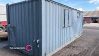 20ft container, inc office, toilet, store and generator - 6