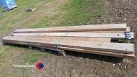 6 x 3.6m 7in x 2in timbers