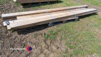 6 x 3.6m 7in x 2in timbers - 2