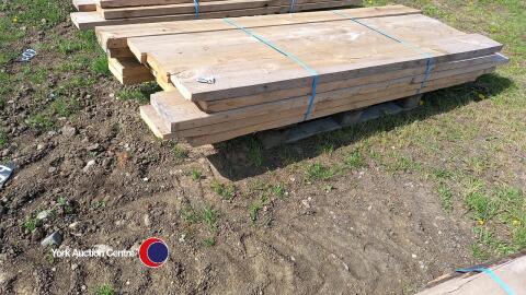 20 x 2.4m 8in x 2in timbers